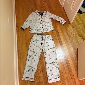 PJ Salvage Ski Print Pajamas